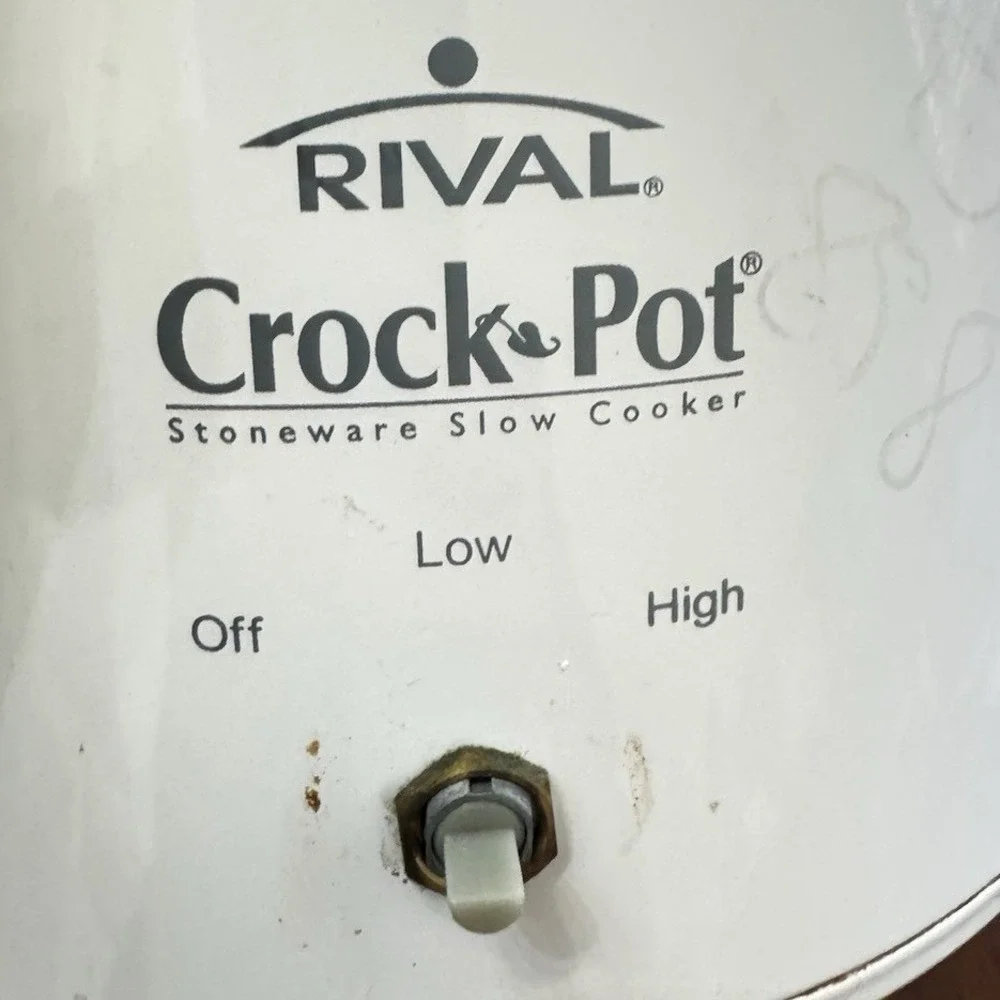 Vintage RIVAL Crock Pot Removable Crock Model 50531 Slow Cooker For‎ Parts
